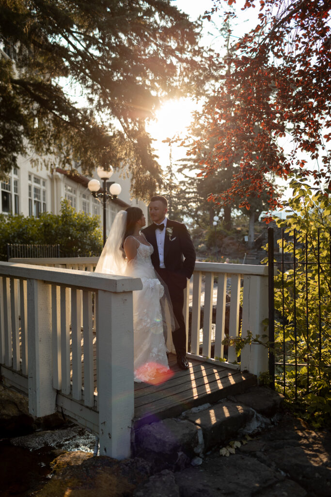 wedding at columbia gorge hotel & spa in hood river, oregon